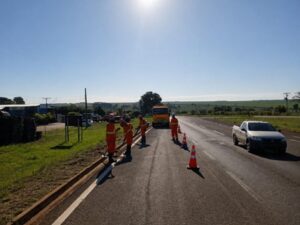 Caminhos da Celulose reforça serviços de manutenção e segurança nas BR-262, BR-267 e MS-040