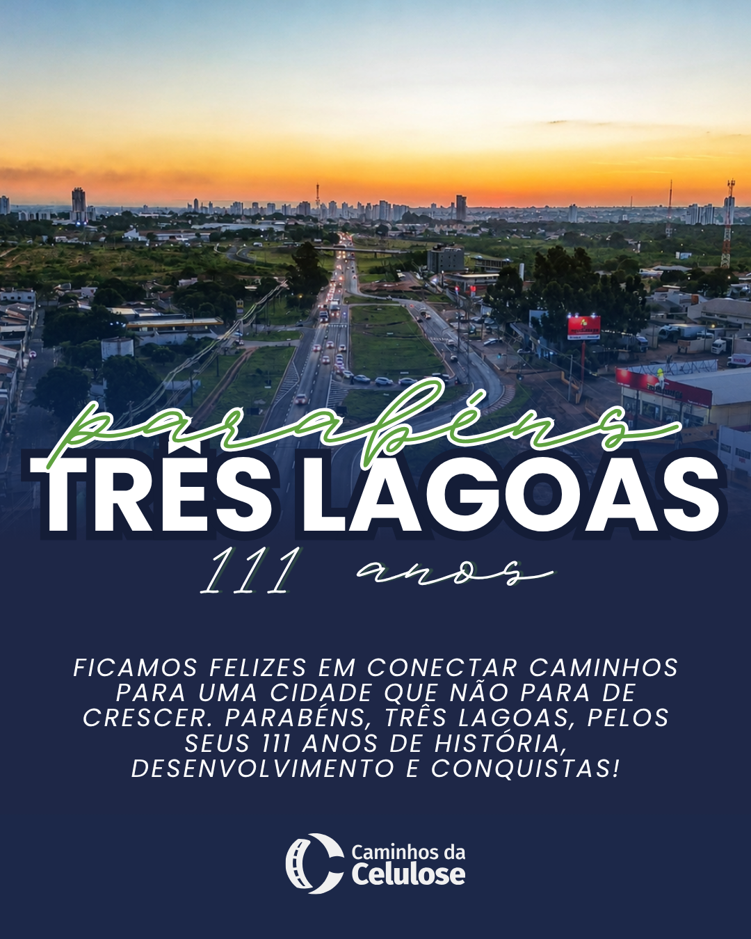 Parabéns Três Lagoas!