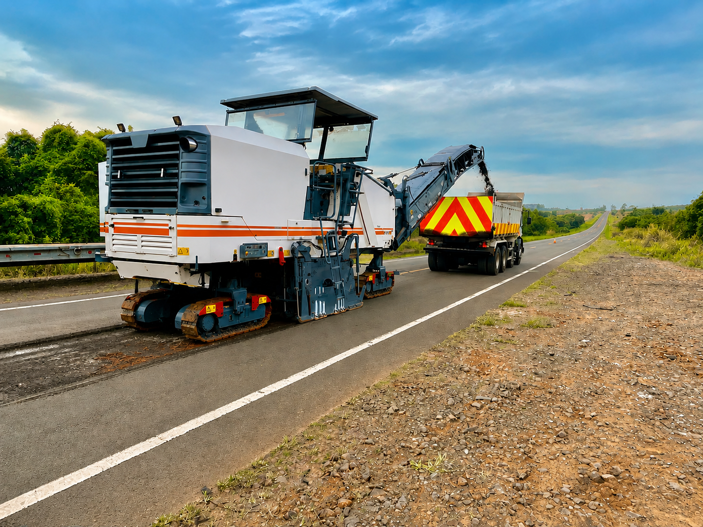 Obras de recuperação do pavimento avançam nas rodovias