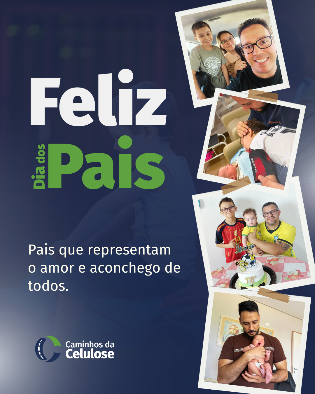 Feliz dia dos Pais!